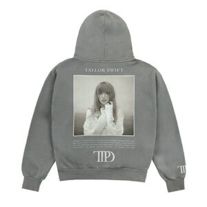 The Tourtured Poets Department Gray Hoodie